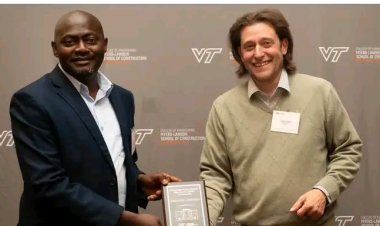 FUTA Alumnus Ebenezer Olukanni Wins Prestigious Graduate Award in United States