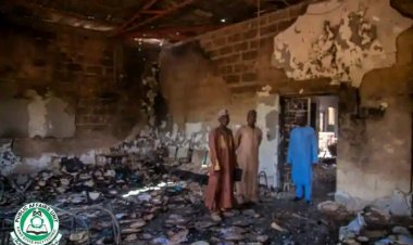 Devastating Fire Outbreak Destroys Kano State Polytechnic Main Library