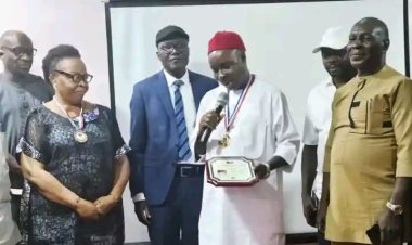 UNIZIK Deputy Vice-Chancellor Honoured at 6th Eastern Nigeria Merit Awards