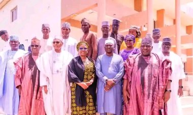 FUAMB Vice-Chancellor Joins Adamawa Institutional Heads on Sallah Homage to Governor Fintiri