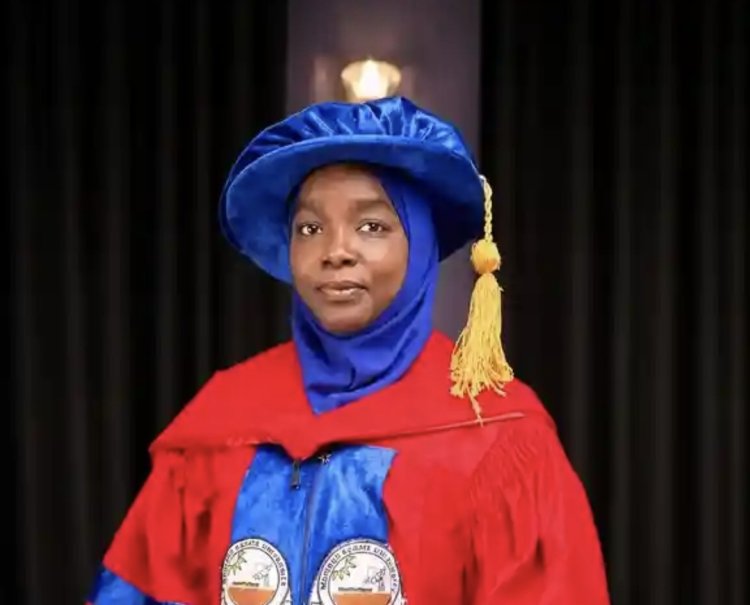 Meet Prof. Hauwa Zailani Ahmed, Youngest Professor at Modibbo Adama University