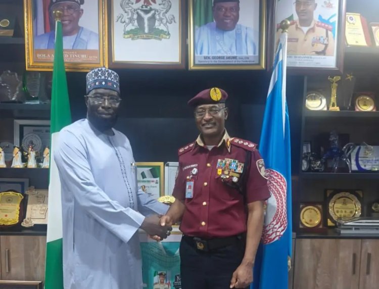 ABUTH CMD Visits FRSC Corps Marshal to Strengthen Institutional Ties