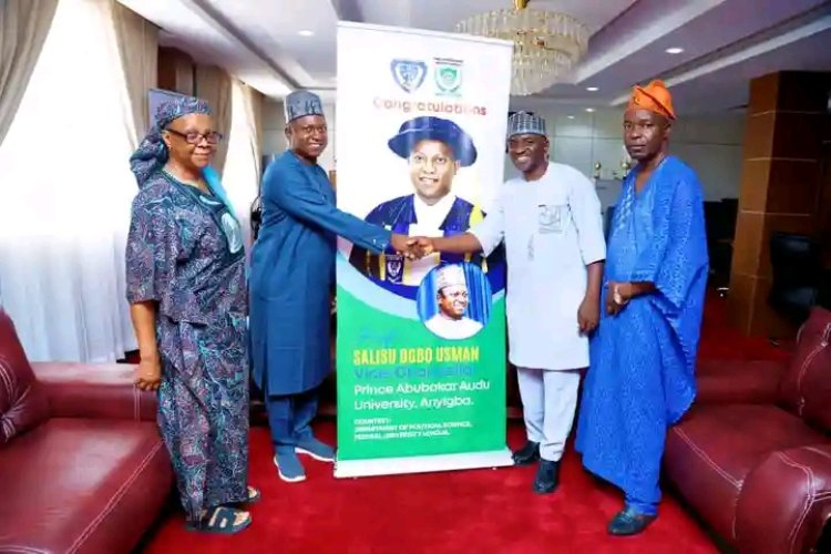 FUL Political Science Department Celebrates Prof. Salisu Ogbo Usman’s Appointment as PAAU Vice-Chancellor