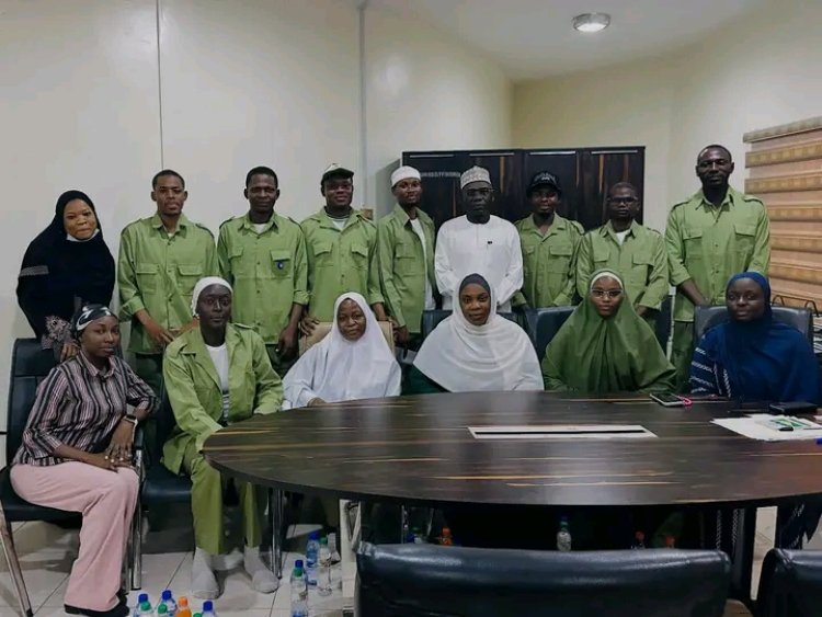 KHAIRUN Receives NYSC Batch C Corps Members on Courtesy Visit