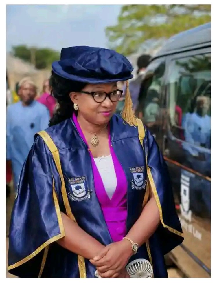 KolaDaisi University Appoints Professor Olajumoke Morenikeji as First Female Vice-Chancellor