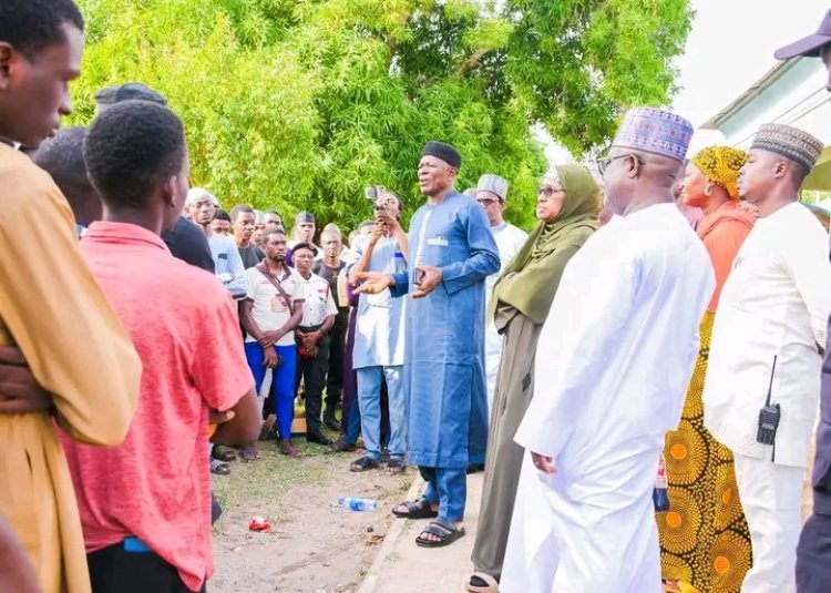 Governor Sule Unveils New Security Measures at NSUK Gudi Campus After Students’ Abduction