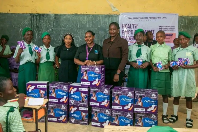 McPherson University Student Drives Girl-Child Health Advocacy, Reaches Over 200 Girls in Community Outreach
