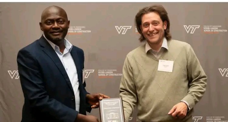 FUTA Alumnus Ebenezer Olukanni Wins Prestigious Graduate Award in United States