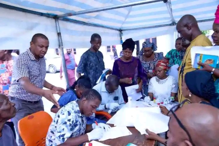 FUTH Lafia Marks World Hypertension Day with Health Outreach at St. William’s Cathedral