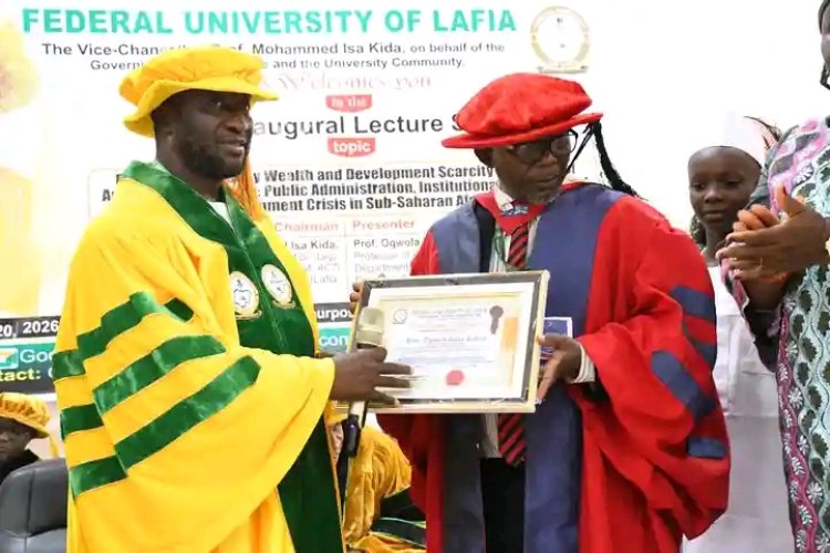 FULafia Scholar Asserts Poor Institutional Capacity Fuels Africa’s Development Deficit