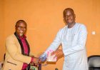DELSU Faculty of Arts and Bishop of Oleh Diocese Pay Courtesy Visits to Southern Delta University Vice-Chancellor