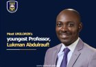 University of Ilorin Unveils Lukman Abdulrauf as Its Youngest Professor