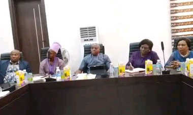 NUC Team Visits UNIDEL for Accreditation Exercise