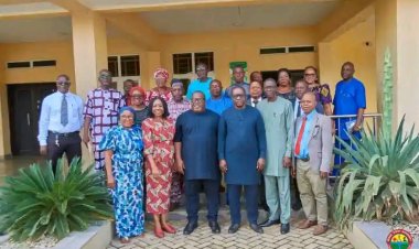 BSUTH Management Visits MOAU Vice-Chancellor to Strengthen Institutional Healthcare and Education Ties