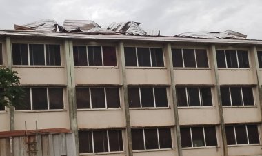 UNN Hostel Roof Uprooted as Heavy Rainstorm Wreaks Havoc, Students Left Stranded