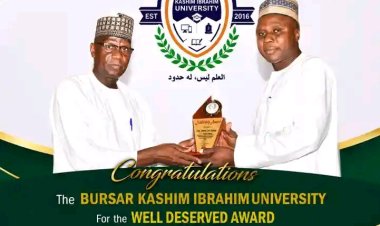 KIU Bursar Mal. Dunoma Kyari Dunoma Honoured with SSANU Merit Award