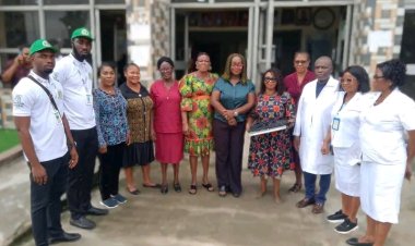 Quantus Medical Foundation Donates Laptop to ABSUTH Medical Records Department