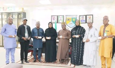 ISDEVCOM Donates Security Gate Passes to NSUK Security Unit