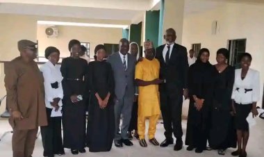 IBBU Lapai Faculty of Law Hosts Historic Pioneer Mentorship Luncheon; Jonathan Taidi Gunu, SAN, Advocates Professional Integrity