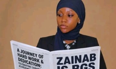 Bayero University Kano Celebrates Zainab Hammed, Faculty of Law Best Graduating Student