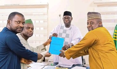 FUE Zaria VC Prof. Bunkure Receives Strategic Academic Staff Placement Report
