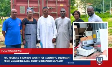 Federal University Lokoja Secures $400,000 in Advanced Scientific Equipment from US Non-Profit to Elevate Research Capacity