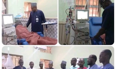 FMC Nguru Records First Dialysis Session After Remodeling of Dialysis Complex