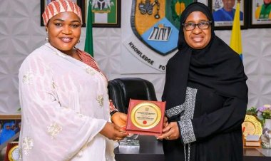 NSUK Vice-Chancellor Receives CUSTECH Registrar on Courtesy and Understudy Visit