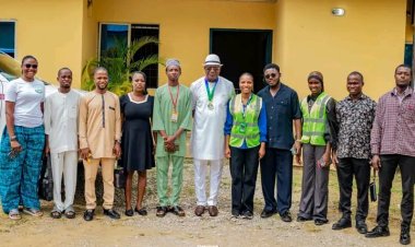 FUTIA Vice-Chancellor Receives NANS National Ex-Officio, Pledges Support for Student Welfare