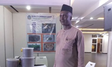 TSU Innovator Engr. Tanko Bako Showcases Bio-Organic Fertilizer at NAEng National Innovation Competition