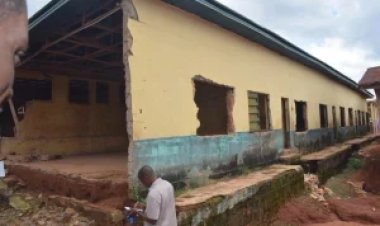 Flooding Threatens Ezi-Awka Secondary School as Four More Classroom Blocks Face Collapse