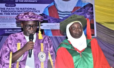 FUTMinna 128th Inaugural Lecture: Prof. Gimba Says Weak Link Between Mathematics Education and National Problems Hinders Development