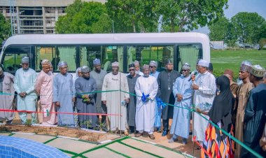 Gombe State University Unveils Water Fountain, Signpost to Enhance Campus Aesthetics