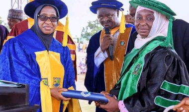 VC Represents NSUK at Federal Polytechnic Nasarawa's 11th Combined Convocation Ceremony, Reaffirms Commitment to Academic Excellence