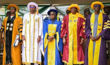 NSUK Vice-Chancellor Attends Federal Polytechnic Nasarawa's 11th Combined Convocation