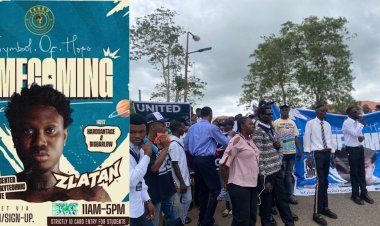 MAPOLY SUG Leads Peace Walk to Promote Order Before Zlatan's Visit