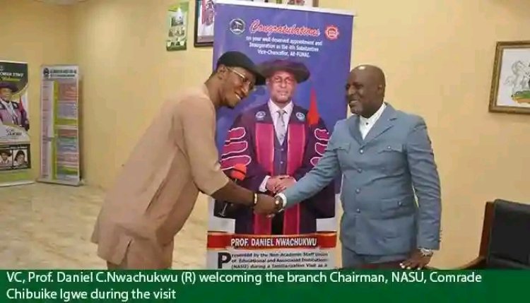 AE-FUNAI Vice-Chancellor Directs Immediate Upgrade of Qualified Junior Staff