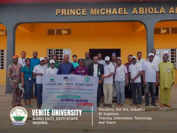 Venite University Partners with Environmental Bodies to Advance Climate Action and Sustainability Initiatives
