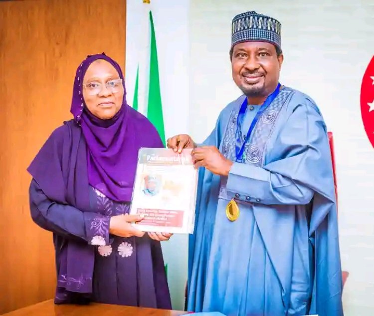 NWUK Vice-Chancellor Leads Delegation on Courtesy Visit to Deputy Senate President, Seeks Strategic Support for University Development