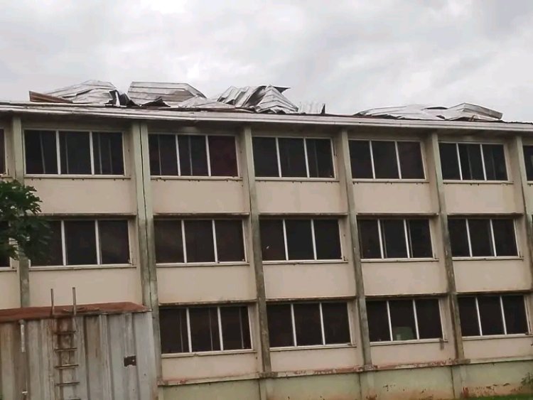 UNN Management Responds Swiftly as Rainstorm Wreaks Havoc on Nsukka Campus Facilities