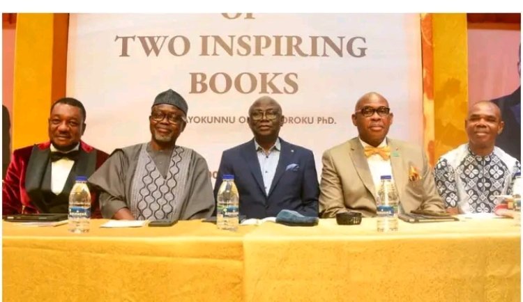 Caleb University Vice-Chancellor Asikhia Calls for Human Capital Revolution at Book Launch in Lagos