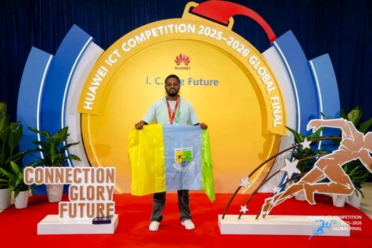 NSUK Student Conquers Shenzhen, Wins 2nd Prize at Huawei Global ICT Competition