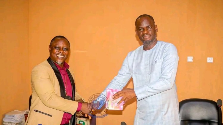 DELSU Faculty of Arts and Bishop of Oleh Diocese Pay Courtesy Visits to Southern Delta University Vice-Chancellor