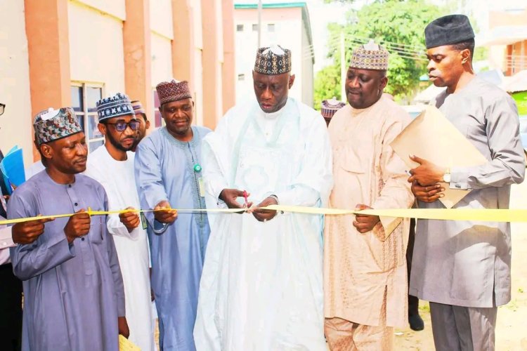 FUE Zaria Vice-Chancellor Commissions Upgraded Office Complex Funded by TETFund
