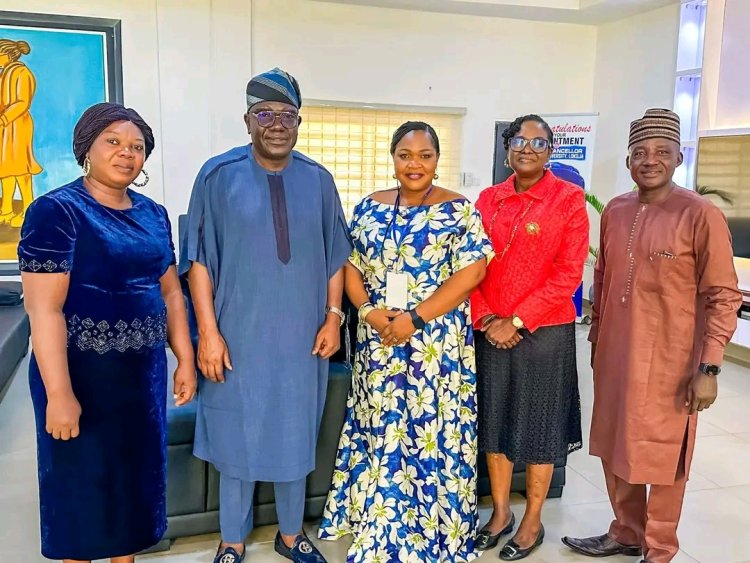 CUSTECH Registrar Visits Federal University Lokoja to Study Administrative Best Practices, Honours VC at 60