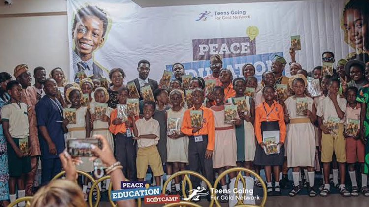 Teens Go For Gold Network TGFGN Calls for Early Peace Education to Tackle Insecurity in Nigeria