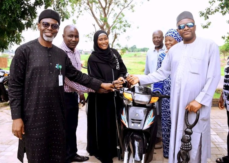 NSUK Cooperative Distributes Motorcycles to Boost Staff Welfare and Workplace Mobility