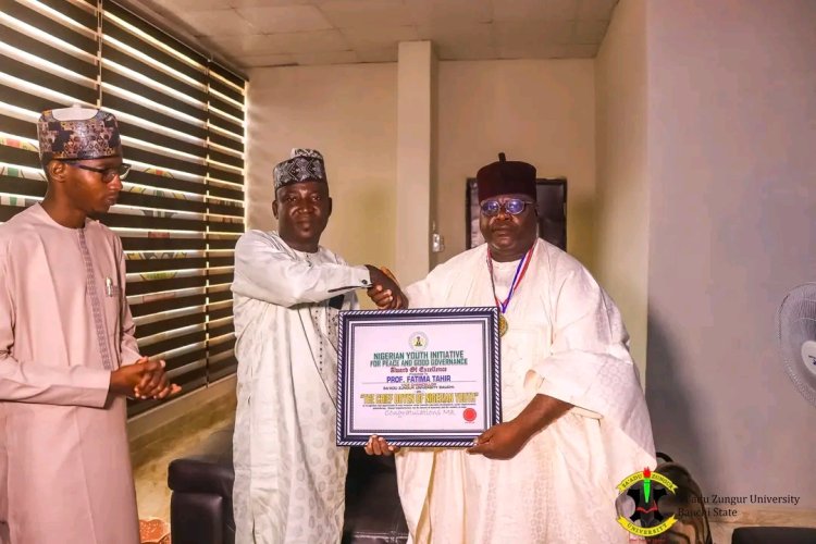 SAZU Vice-Chancellor Prof. Fatimah Tahir Honored with Award of Excellence
