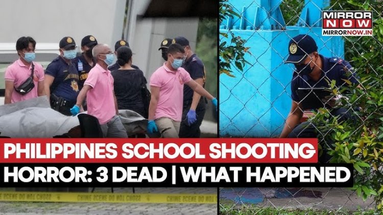 San Jose National High School Philippine School Shooting Leaves Three Dead, Five Injured
