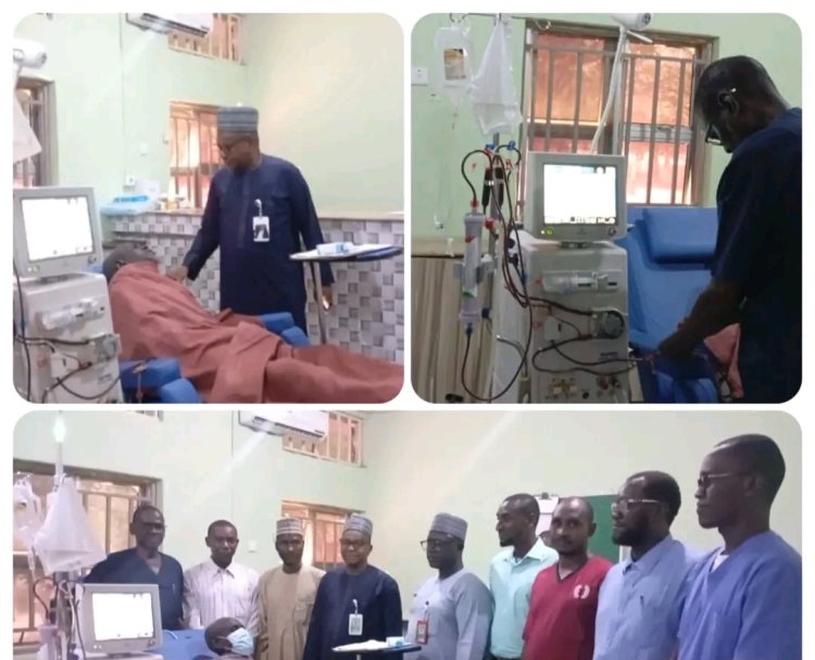 FMC Nguru Records First Dialysis Session After Remodeling of Dialysis Complex